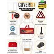 Resim Trafik Seti Ve İlk Yardım Seti - 4 Yıllık 1 Kg Yangın Tüpü - Bronze 