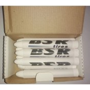 Resim Bsr Lastik (Kauçuk) Tebeşiri Meksika Beyaz, 12AD/PK 