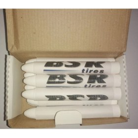 Resim Bsr Lastik (Kauçuk) Tebeşiri Meksika Beyaz, 12AD/PK 