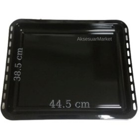 Resim Silverline Esty Ankastre Fırın Emaye Derin Tepsi 44.5 X 38.5 