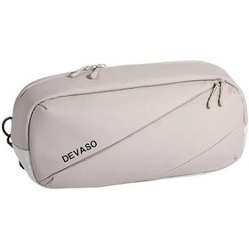 Resim Devaso El Tipi Evrensel Saklama Çantası Crossbody Çanta Gümüş Büyüklük 