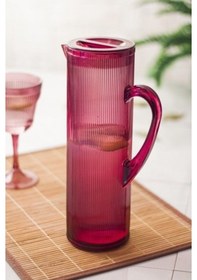Resim Akrilik Barok 1,5 Lt Mürdüm Sürahi Çok Renkli 