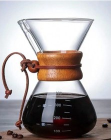 Resim Filtre Kahve Demliği 400 ML Şeffaf 