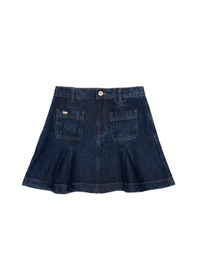 Resim U.s. Polo Assn. Kız Çocuk Koyu Mavi Etek Jean 50304244-dn0023 Dark Blue Koyu Mavi 