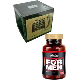 Resim Balen Kırmızı Kore Gınseng +Formen(Erkek) Tribulus 120 Kapsül 