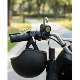 Resim Gucso Universal Motosiklet Kask Kilidi , Çift Anahtarlı Kilit, Su Geçirmez, Ekipman Sabitleme Aparatı 