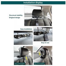 Resim Lemestar Evrensel Araç Çocuk Koltuğu Isofıx Bağlantı Kiti - 3 Noktalı Sabitleme, Ayarlanabilir, Çelik Yapı 