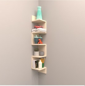 Resim Rafkestir North Corner Duvar Rafı Krem ( Mat ) 