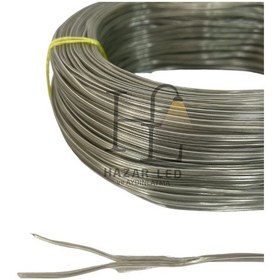 Resim 2 Pin Jst Elektrik Kablosu 2'li Şerit Led Kablo 2x0,22mm Şeffaf Kalaylı %100 Bakır Kordon Kablo 100m 