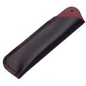 Resim Fosenze Tam Deri Kalem Çantası, Özel Tasarım, 2 Kalem Kapasitesi, El Yapımı, 16cm Uzunluk, Üniversite Öğrenci Gereci 