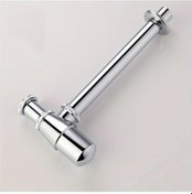 Resim Meridiangoods Large Straight Sızdırmaz Paslanmaz Metal Lavabo Bataryası 