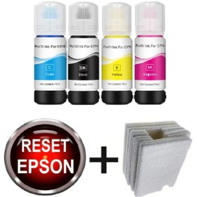 Resim cosmicplus L3252 Uyumlu Yazıcı Mürekkebi Atık Mürekkep Tank Süngeri Ped Reset Ve Atık Mürekkep Pedii Süngeri 