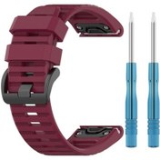 Resim Sones Garmin Fenix 6 22mm Akıllı Saat Hızlı Bırakma Silikon Watch Band İçin 