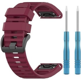 Resim Sones Garmin Fenix 6 22mm Akıllı Saat Hızlı Bırakma Silikon Watch Band İçin 