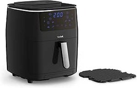 Resim Tefal FW2018 Easy Fry & Grill & Steam+ Yağsız Fritöz Airfryer, 6,5 Litre Kapasite, Hava ile Kızartma & Izgara & Buharlı Pişirme - 1510002021 