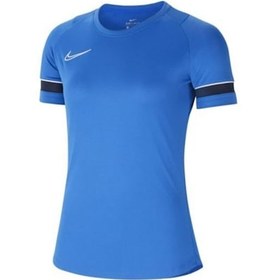 Resim Nike W Academy 21 Training Top Cv2627-463 Kadın Tişört (536768695) Standart|Renk-Beden-Mavi-M 