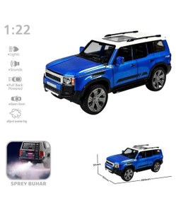 Resim Vardem Oyuncak Çek Bırak 1:22 Sesli Ve Işıklı Buharlı Jeep VRD-HCL-521A 