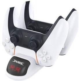 Resim Playstation 5 Uyumlu Şarj Istasyonu Göstergeli Dualshock 5 Charging Station 