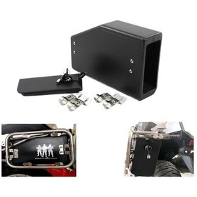 Resim Siyah Bmw R1200gs R1250gs Tkr502 Arka Alet Kutusu Yan Kutu Saklama Kutusu Torpido Gözü İçin Geçerlidir Diğer 