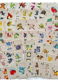 Resim Pokemon İskambil Poker Kartı-1114 