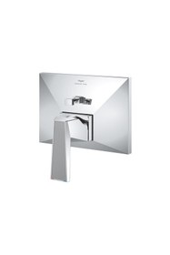 Resim Grohe Allure Brilliant 24425000 Ankastre Banyo Duş Bataryası Gümüş 