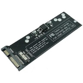 Resim MACBOOK AİR A1369 A1370 SSD TO SATA ÇEVİRİCİ DÖNÜŞTÜRÜCÜ 2010 2011 2012 12+6 PİN 