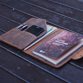 Resim Deri A5 Organizer - Evrak Çantası - Evet +100 TL 