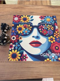Resim optiPoint Özel Tasarım Mikrofiber Gözlük Temizleme Bezi 