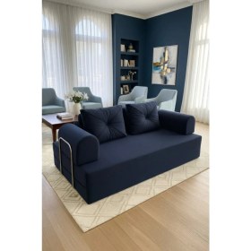 Resim Branna Home Etena 2 Kişilik Aktivite Koltuğu Çift Kişilik Silinebilir Kanepe Modern Tamamen Sünger Uzanma Koltuk 