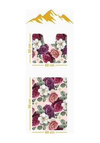 Resim Modern Desenli Dijital Baskı 3 Lü Banyo Paspas Takımı Yıkanabilir Kaymaz Tabanlı Klozet Takımı Klz0053 Renkli 