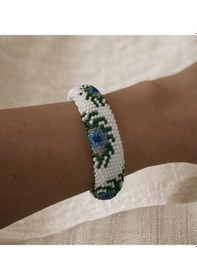 Resim Chichibeads Pirela El Yapımı Bohem Bileklik Beyaz - Çok Renkli 