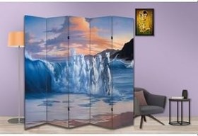 Resim Manzara Temalı Özel Tasarım Paravan Room Divider PRV1309, 180 x 180 