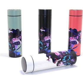 Resim Anime Baskılı Dijital Göstergeli Termos 500 Ml Model 1 Çok Renkli 