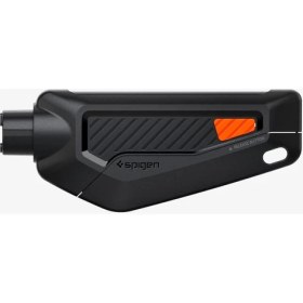 Resim Spigen Araç için Acil Çıkış Çekiç / Kemer Kesici Alet Black - ACP06988 