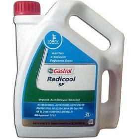 Resim Castrol Radicool Sf Kırmızı Antifriz 3L 