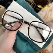 Resim Unisex Retro Altıgen Gözlük - Erkekler ve Kadınlar için Tam Çerçeveli Metal Gözlük, Şık Aksesuar 