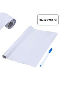 Resim Petinka Silinebilir Kalemli Sticker Duvara Yapışabilen 60cmx200cm Yazı Tahtası 
