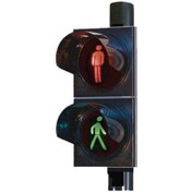 Resim İleri Trafik 200 mm Power Ledli Yaya Sinyal Verici, Trafik Lambası 