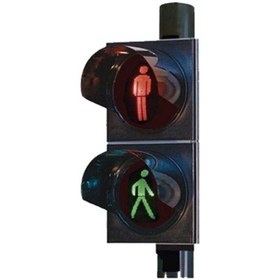 Resim İleri Trafik 200 mm Power Ledli Yaya Sinyal Verici, Trafik Lambası 