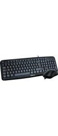 Resim Piranha Klavye Mouse Seti Kablolu Kullanım Amacı Ev - Ofis Siyah Renk Aydınlatma Yok 