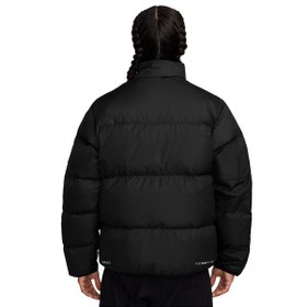 Resim Nike Sportswear Club Therma-Fit Puffer 650 Erkek Siyah Günlük Stil Mont IB2975-010 