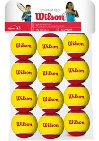 Resim Wilson Starter Red Çocuk Tenis Topu 12 Adet Wrt137100 