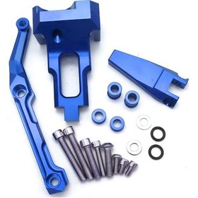 Resim Yamaha Mt 09 Tracer Uyumlu Denge Amotisör Bağlantı Aparatı Mavi Çok Renkli 