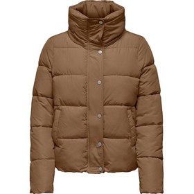 Resim Only Onlnewcool Puffer Kadın Günlük Mont 15295424-otter Kahverengi 001 