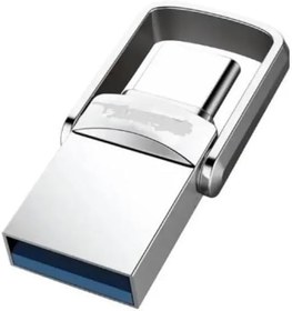 Resim OTG Typec Usb Flash Bellek Type-c Girişli 128gb Otg Xiaomi Huawei Oppo Samsung Akıllı Telefon Uyumlu 