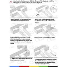 Resim Cs Led DC12V 1,5W 500 Adet Gün Işığı Tek Mercekli Modül LED Su Geçirmez Yapışkanlı Reklam Tabelası Dekoratif 