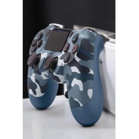 Resim Ps4 Oyun Kolu Kamuflaj Desenli Joystick 