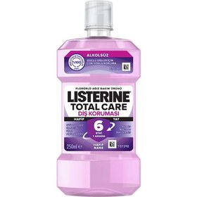 Resim Listerine Total Care 6 Etki 1 Arada Ferah Nane Ağız Bakım Ürünü 250 ml 