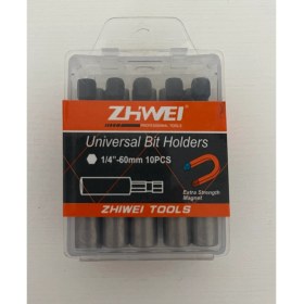 Resim Manyetik Bits Uç Uzatma Adaptörü - 60 mm Mıknatıslı Bits Uzatma 