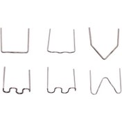 Resim Maoyaya 500 Adet Otomatik Tampon Plastik Tamir Kaynak Makinesi, Sıcak Eriyik Kaynak Aracı, Yama 12 0.8mm 